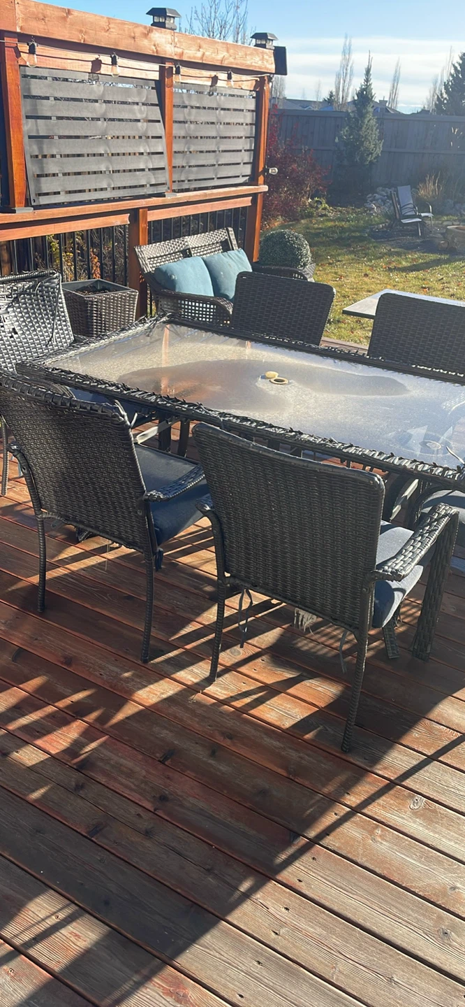 Outdoor Patio Dining Set - Table & Chairs