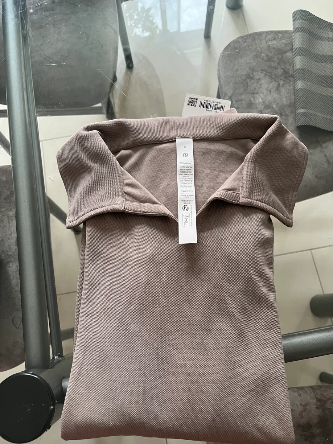Lululemon Softstreme Oversized LS Polo - M