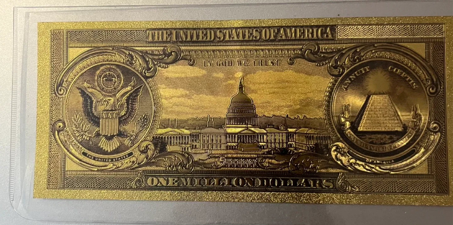 USA One Million Dollar Novelty Bill image indicator(2)
