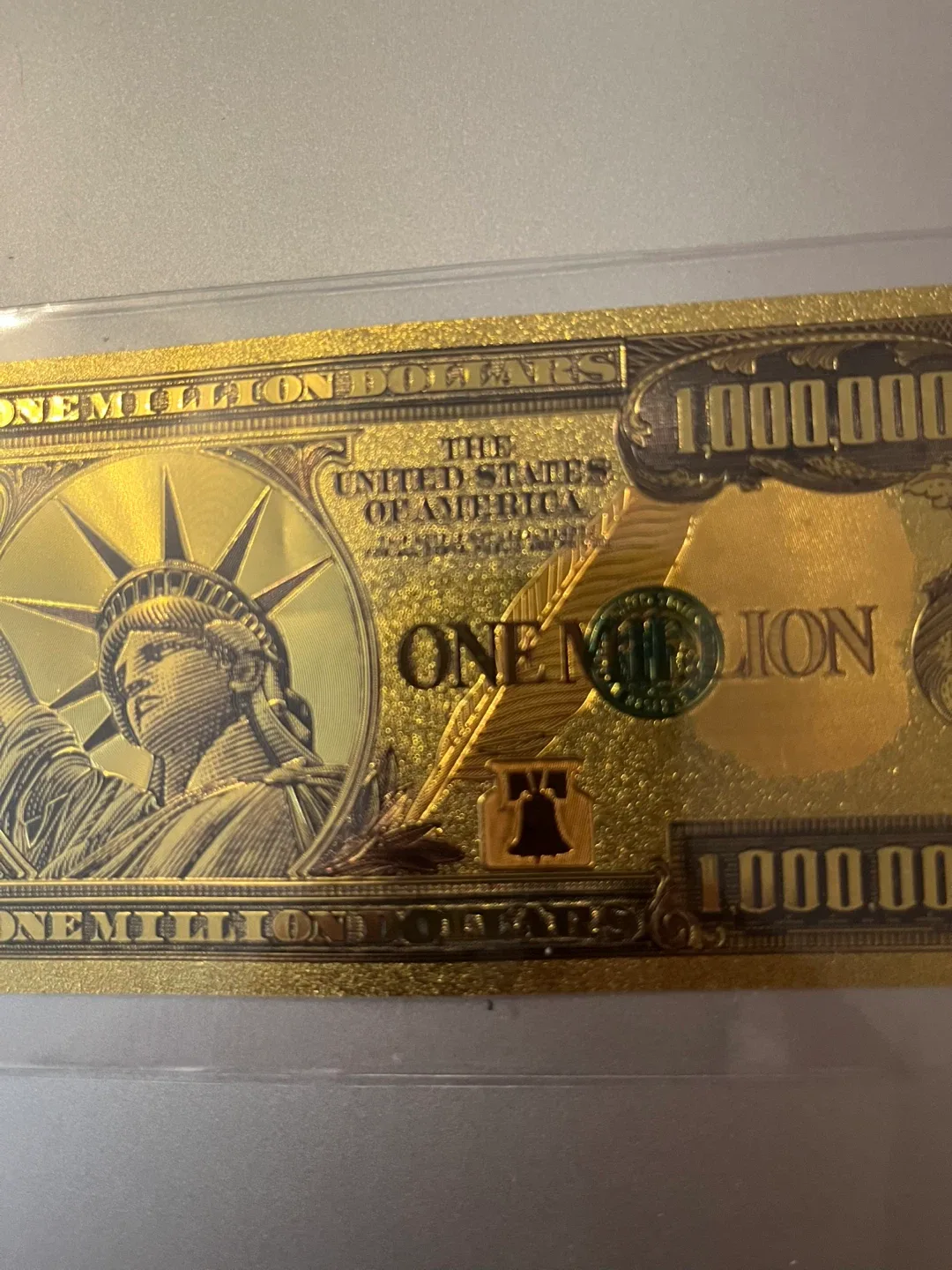USA One Million Dollar Novelty Bill image indicator(5)