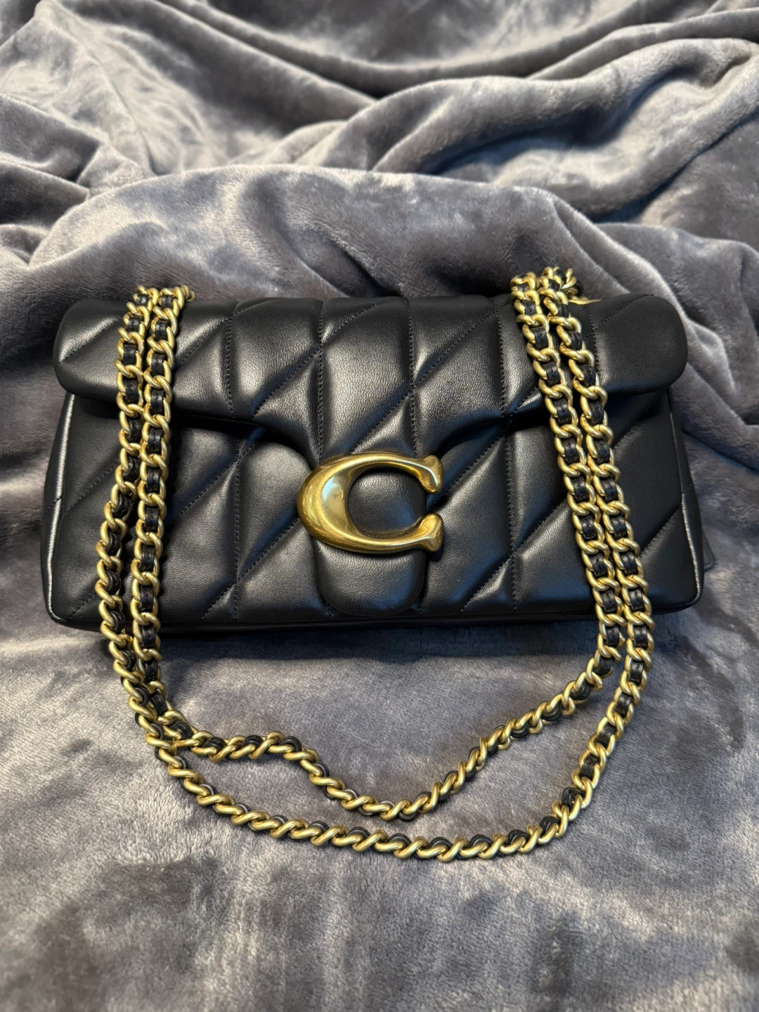 N W/O T: COACH Tabby Shoulder Bag 26 With Pillow Quilting