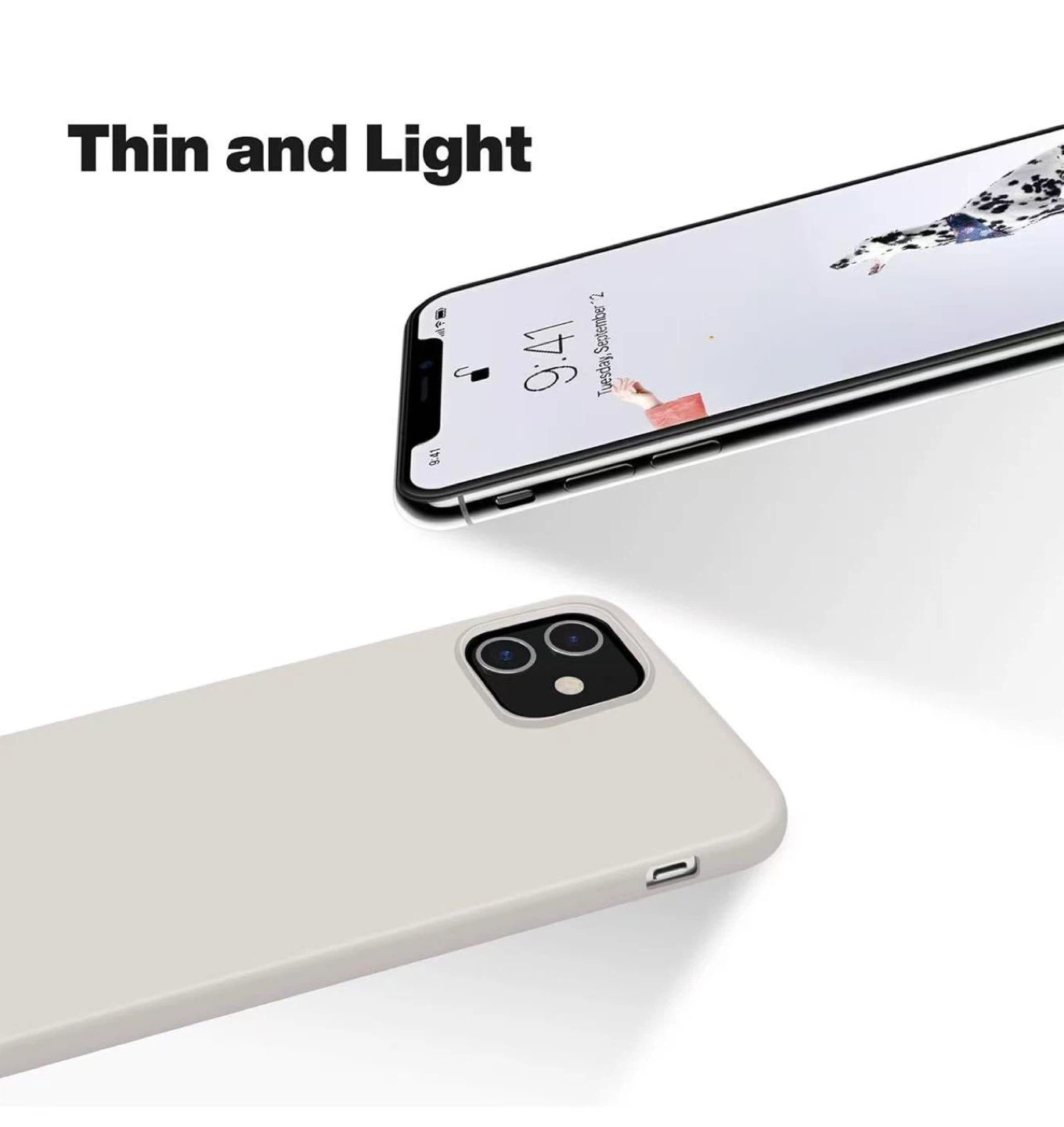 iPhone 12/12 Pro Case - Silicone, Anti-Fingerprint - photo 4
