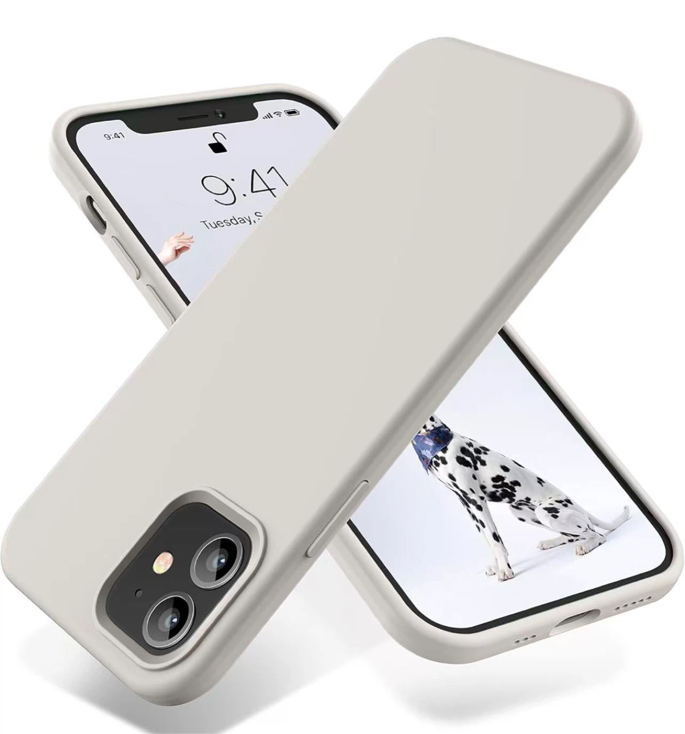iPhone 12/12 Pro Case - Silicone, Anti-Fingerprint