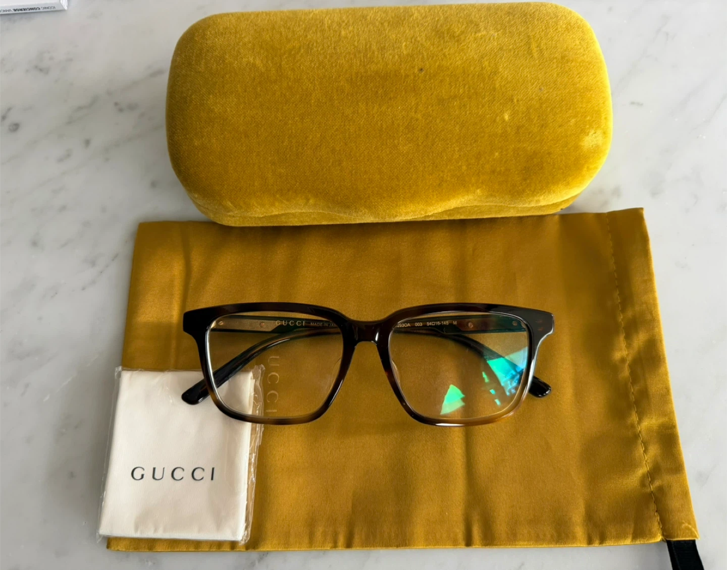 Gucci GG1293OA 003 Glasses - Size 54-16-145