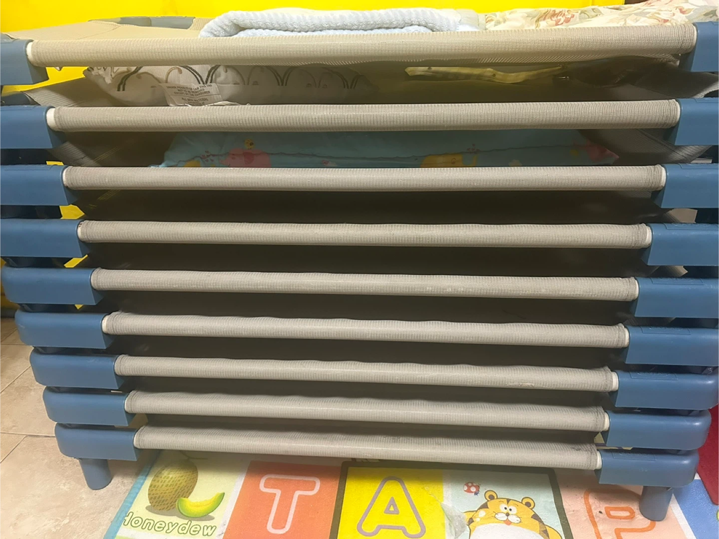 Stackable Daycare Cots