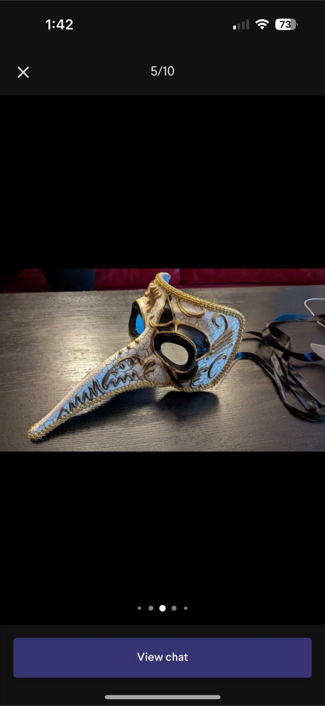 Venetian Plague Doctor Mask