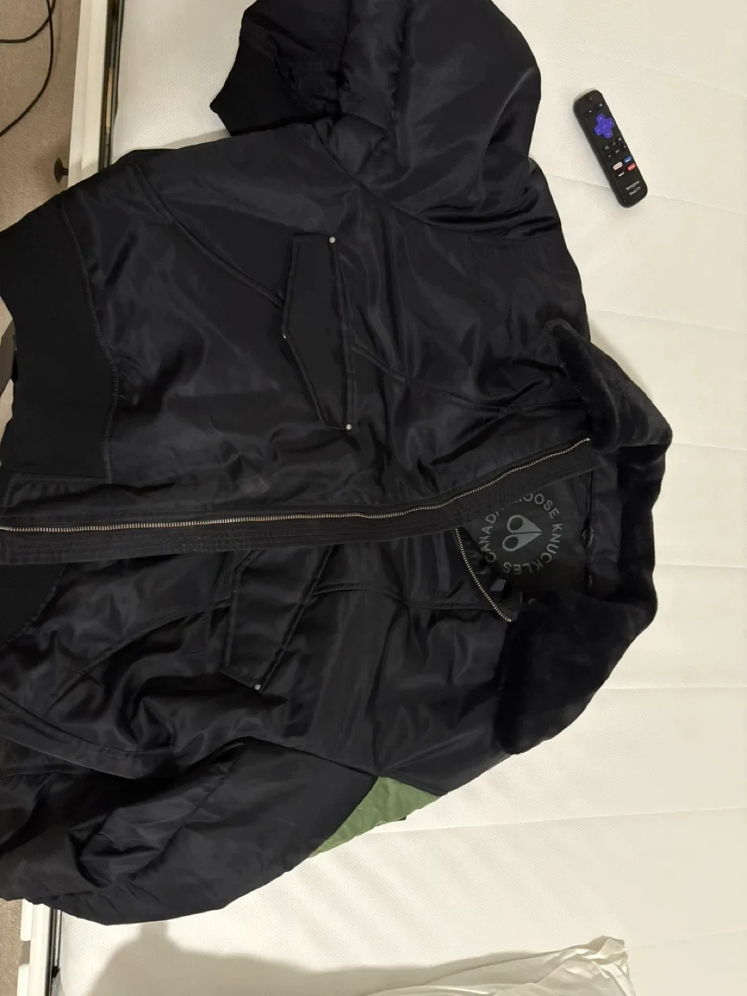 Moose Knuckles Bomber Jacket - Black image indicator(2)