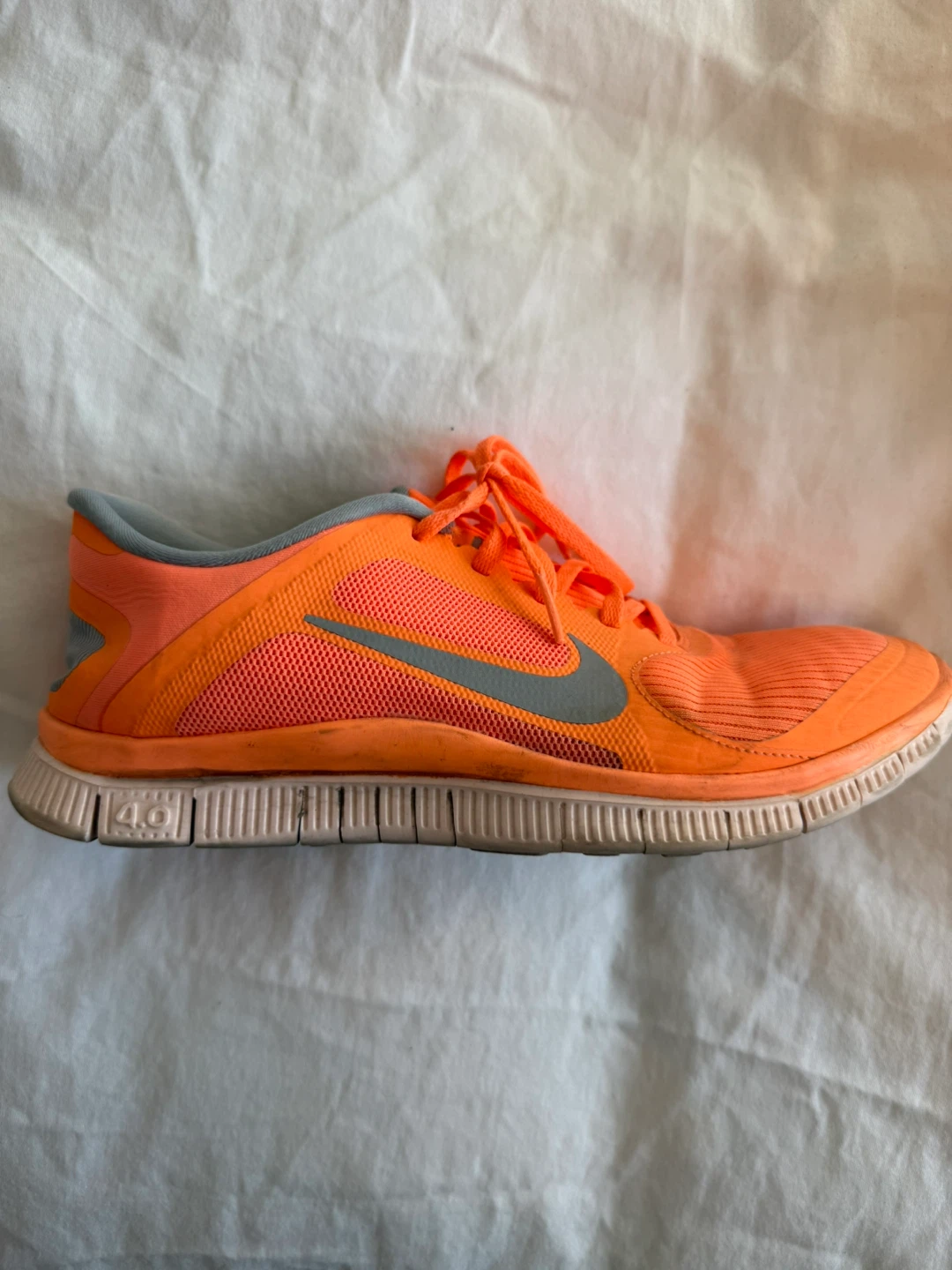 Nike Free 5.0 Running Shoes - US 9.5 Orange - photo 2