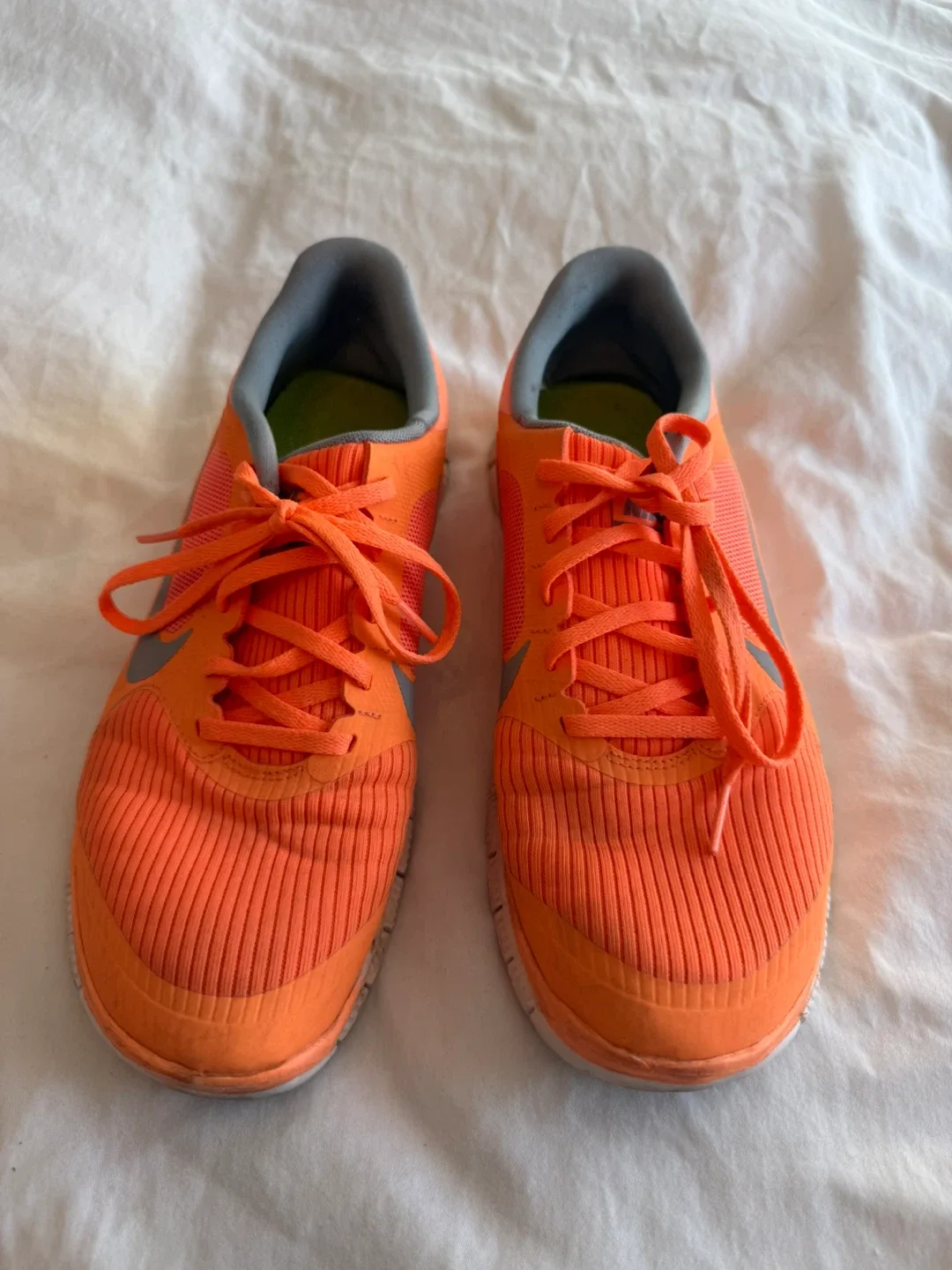 Nike Free 5.0 Running Shoes - US 9.5 Orange