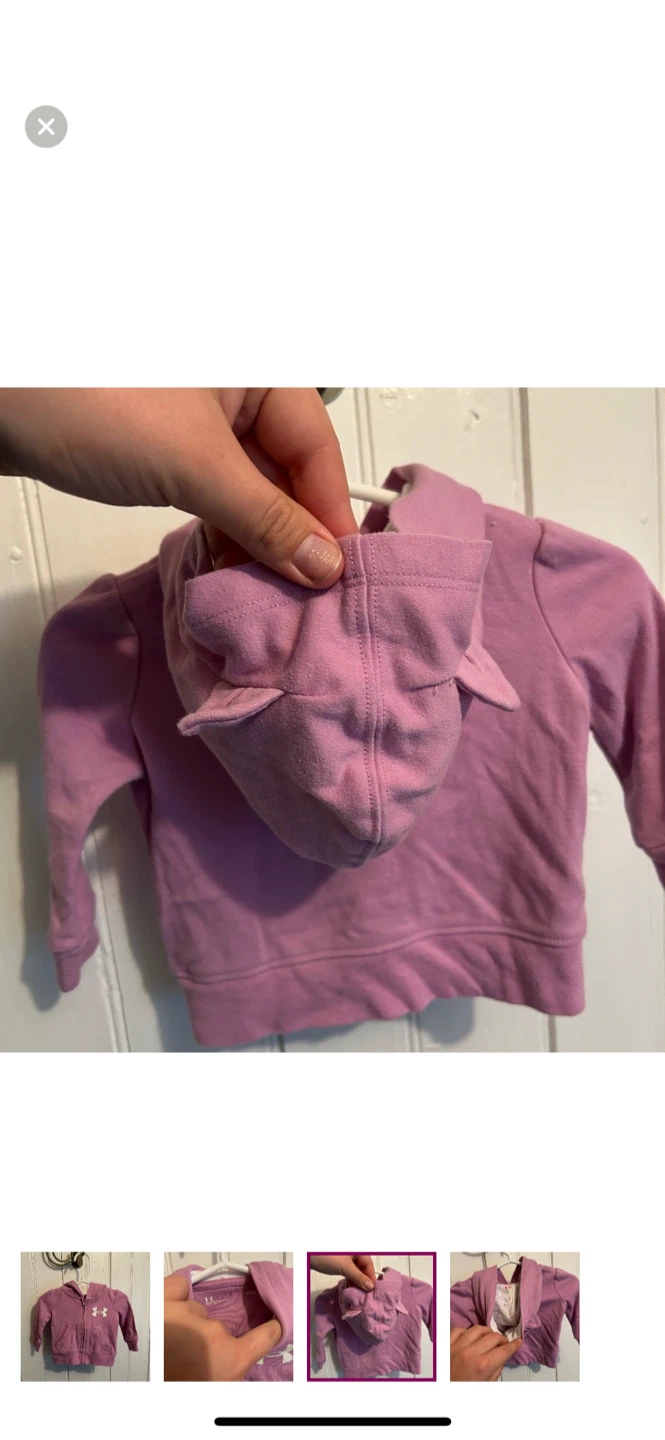 Under Armour Baby Hoodie 0/3M - photo 3