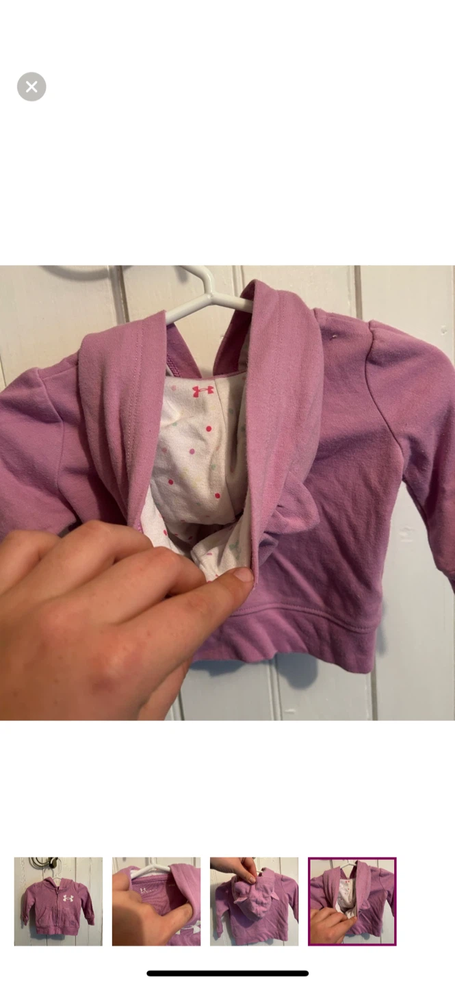 Under Armour Baby Hoodie 0/3M - photo 4