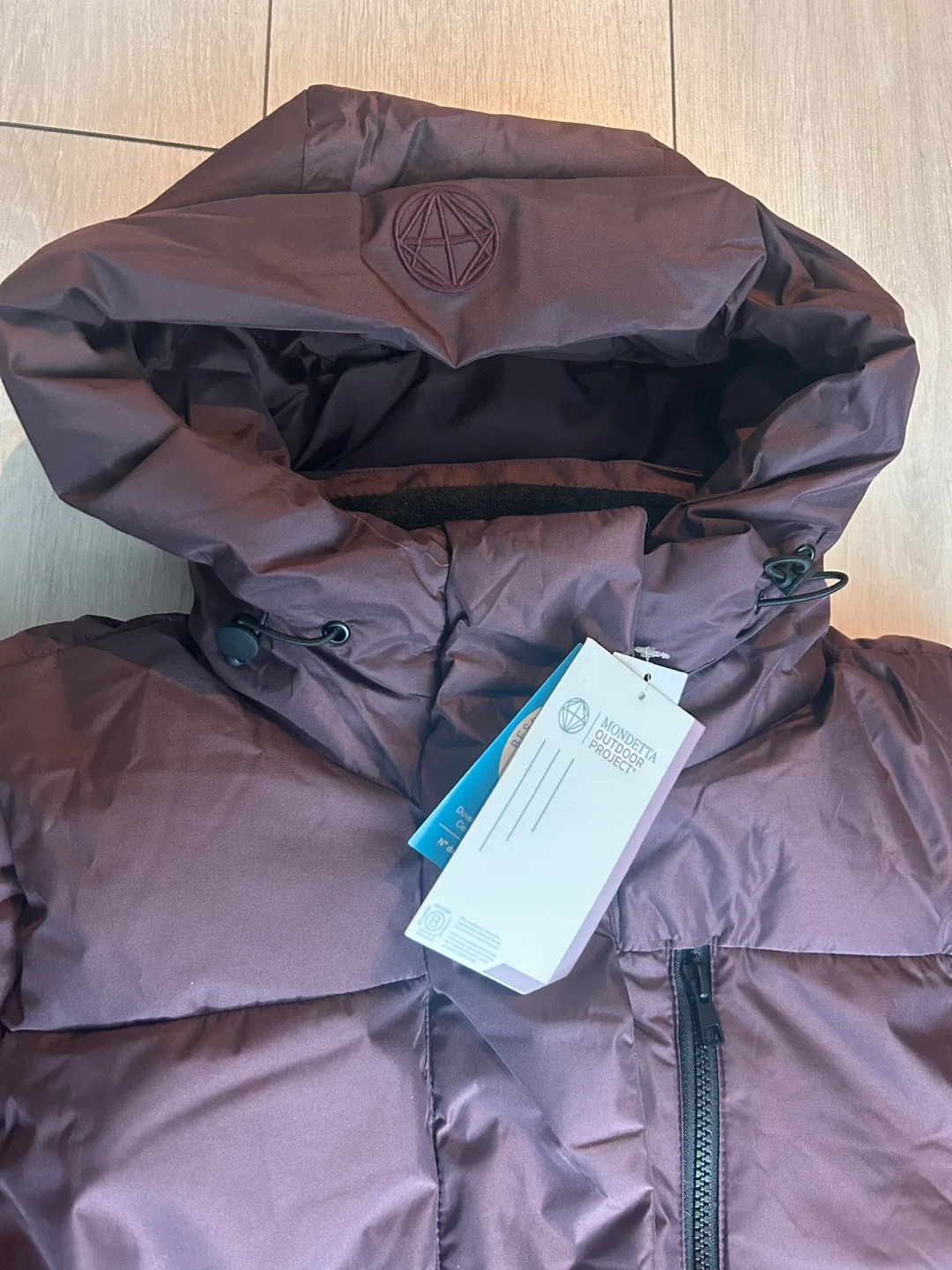 💕Brand new💕 women winter long jacket size M purple image indicator(4)