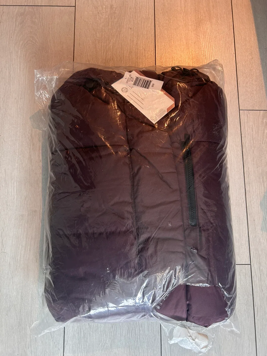 💕Brand new💕 women winter long jacket size M purple image indicator(2)