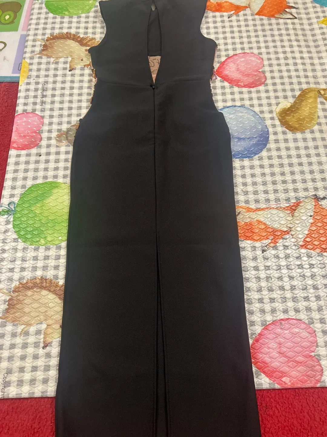 Black Dress with Gold Embellishments image indicator(3)