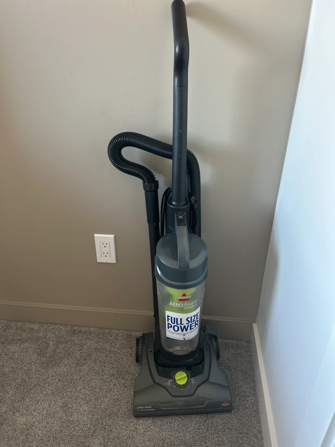 Bissell AeroSwift Compact Vacuum - Full Size Power