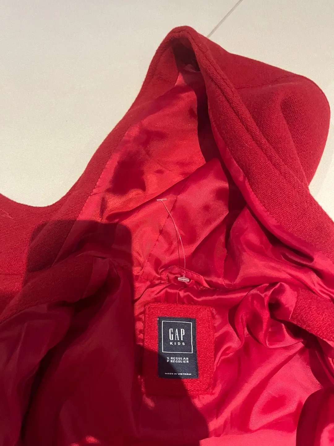 GAP Hooded Duffle Wool Coat Available For Immediate Sale image indicator(2)