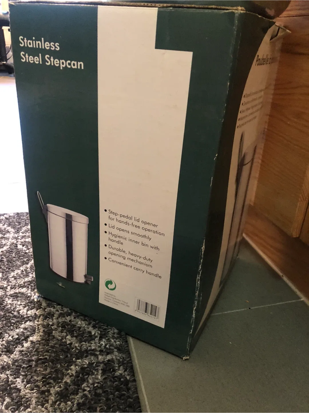 Stainless Steel Stepcan - 12L image indicator(2)