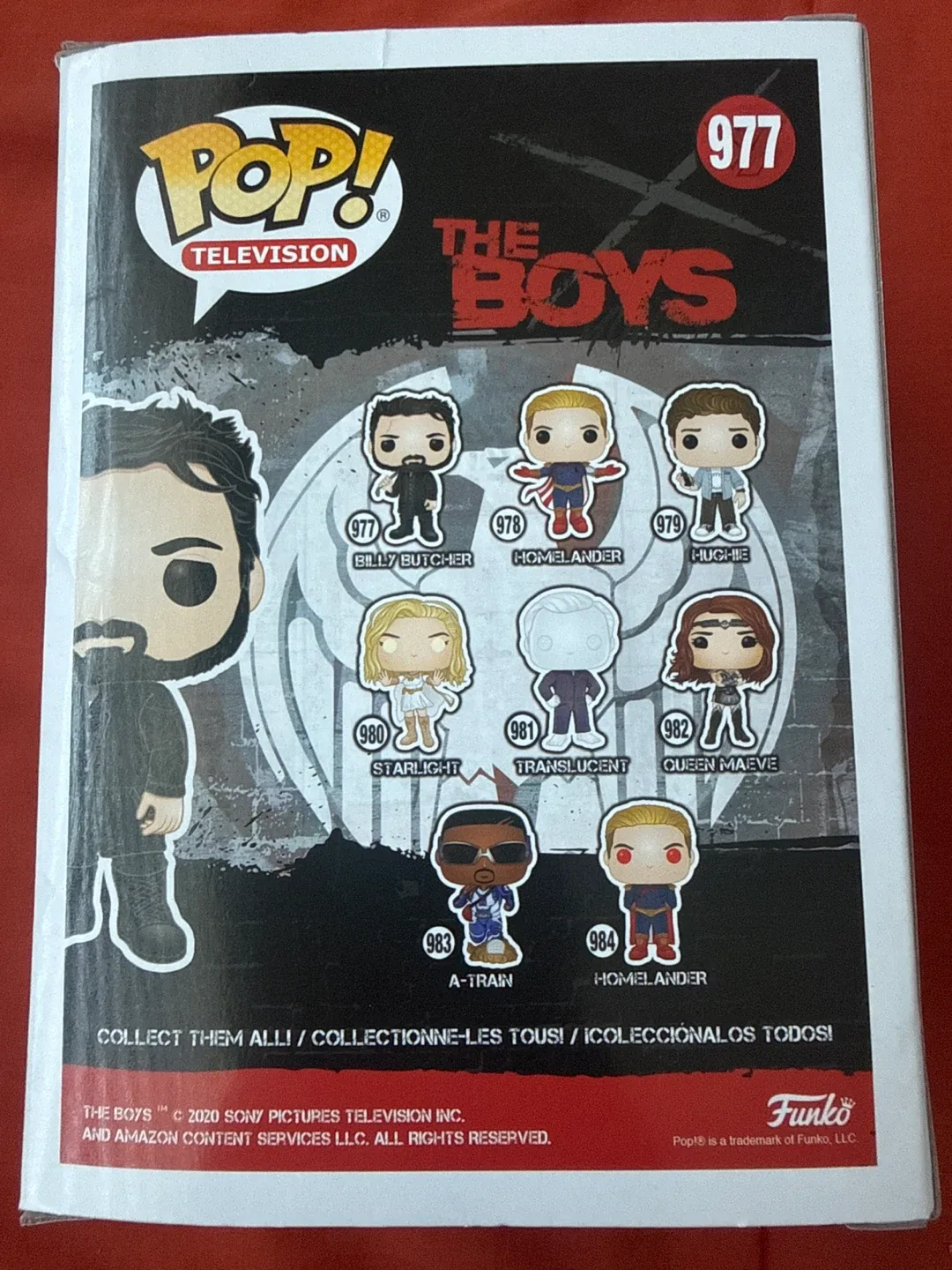 Funko Pop! The Boys - Billy Butcher #977 image indicator(3)