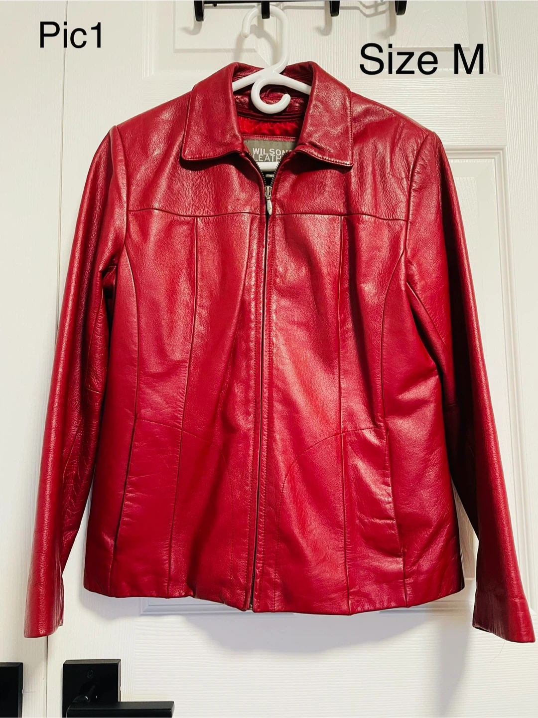 Wilsons Leather Jacket - Size M
