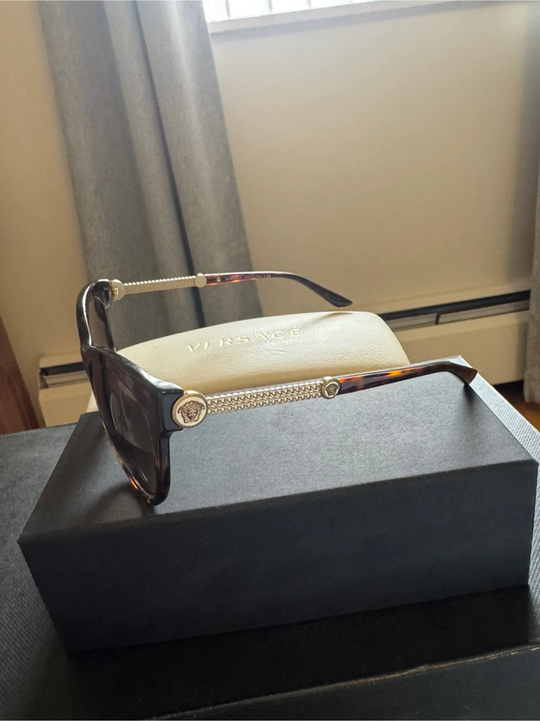 Versace Tortoise Shell Sunglasses image indicator(4)