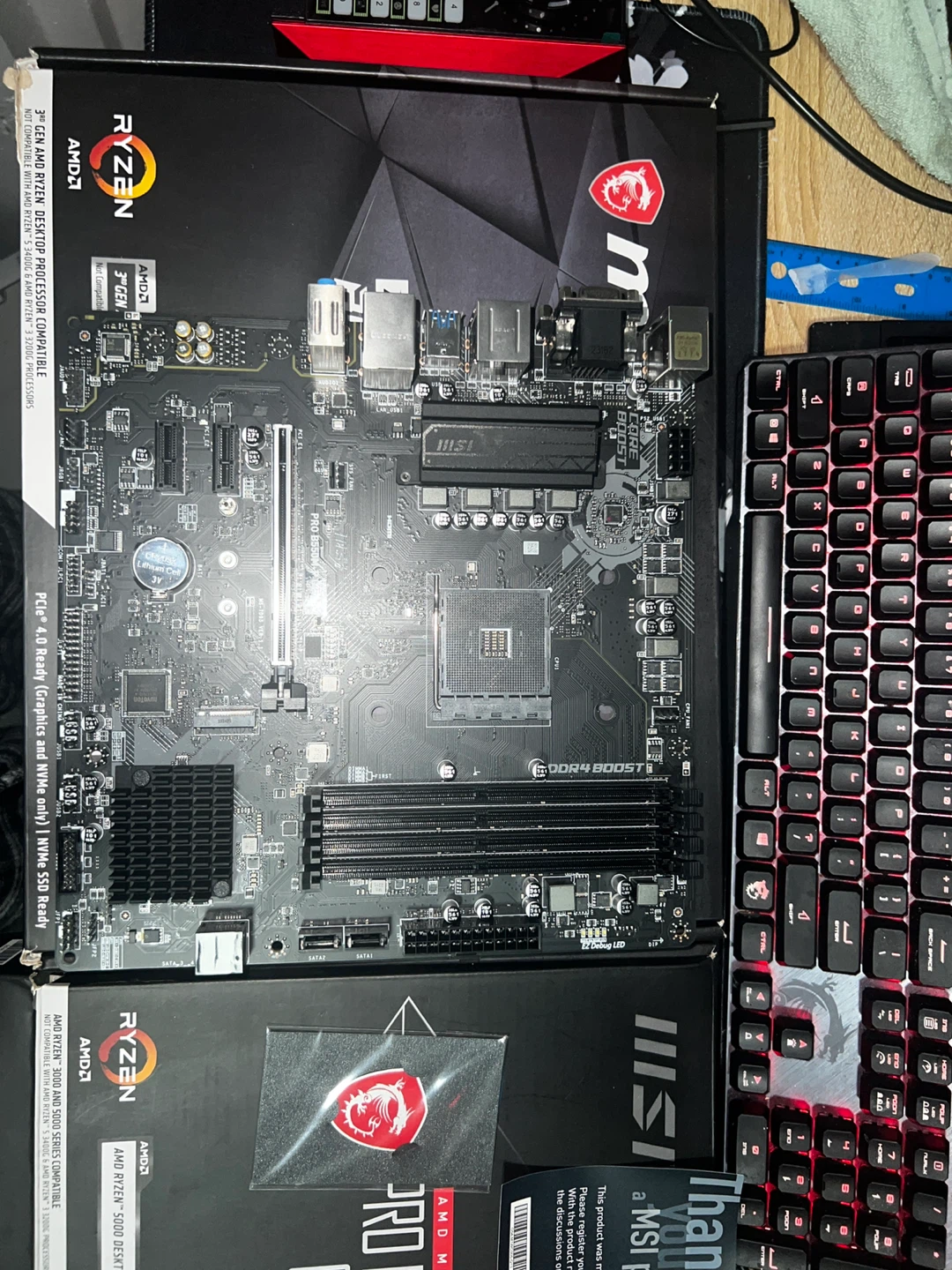 MSI PRO B550M-P GEN3 AMD Motherboard - photo 2