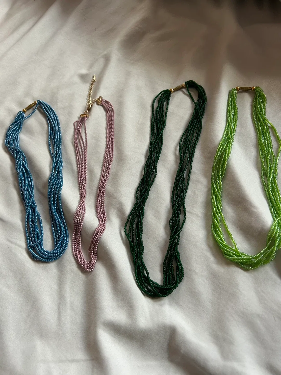 Finely Beaded Necklaces - Assorted Colours image indicator(2)