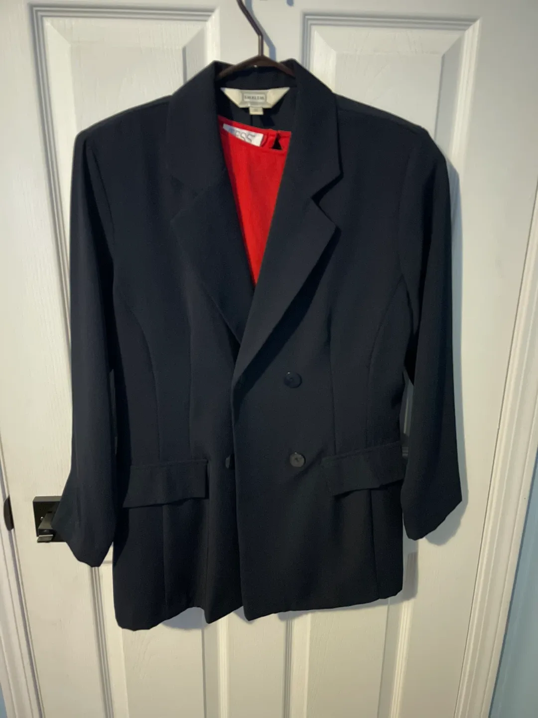 Women’s Navy 4 Piece Suit plus Tess Silk Top image indicator(4)