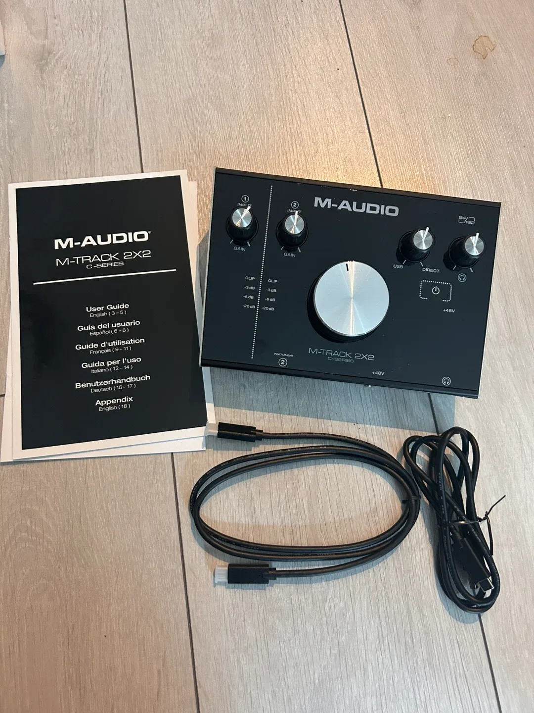 👍Open box👍 M-Audio, M-Track 2x2, C series image indicator(4)