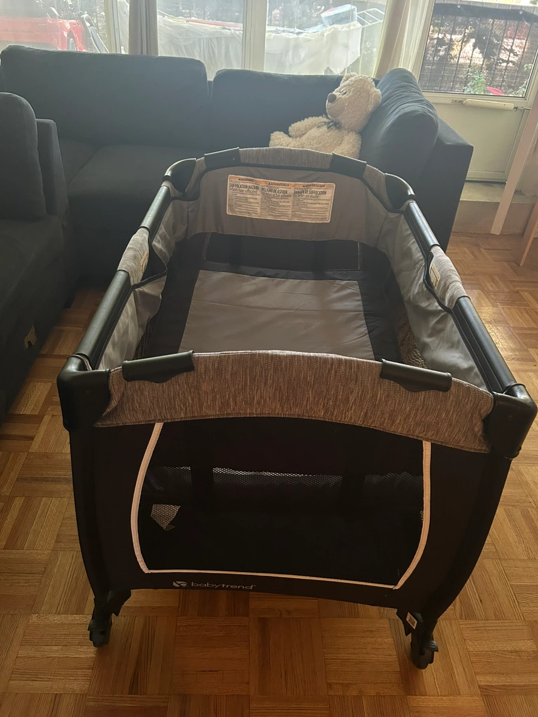 Baby Trend Playard - Grey - photo 4