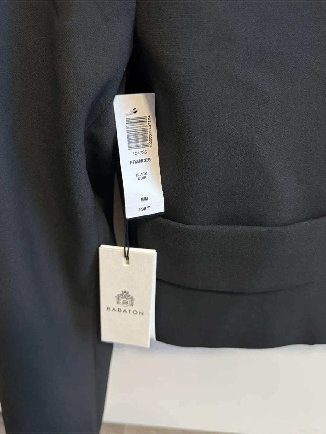 Babaton Frances Black Skirt & Jacket Set - Size M - New image indicator(5)