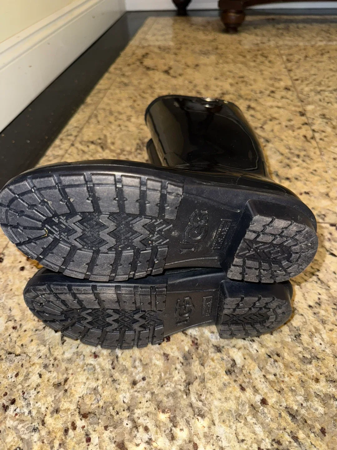 UGG Black Rain Boots image indicator(3)