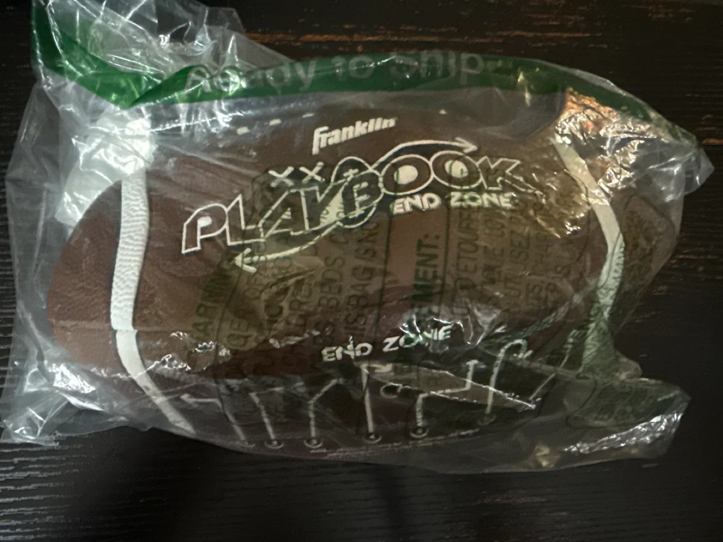 Franklin Playbook Football - New in Package! image indicator(2)