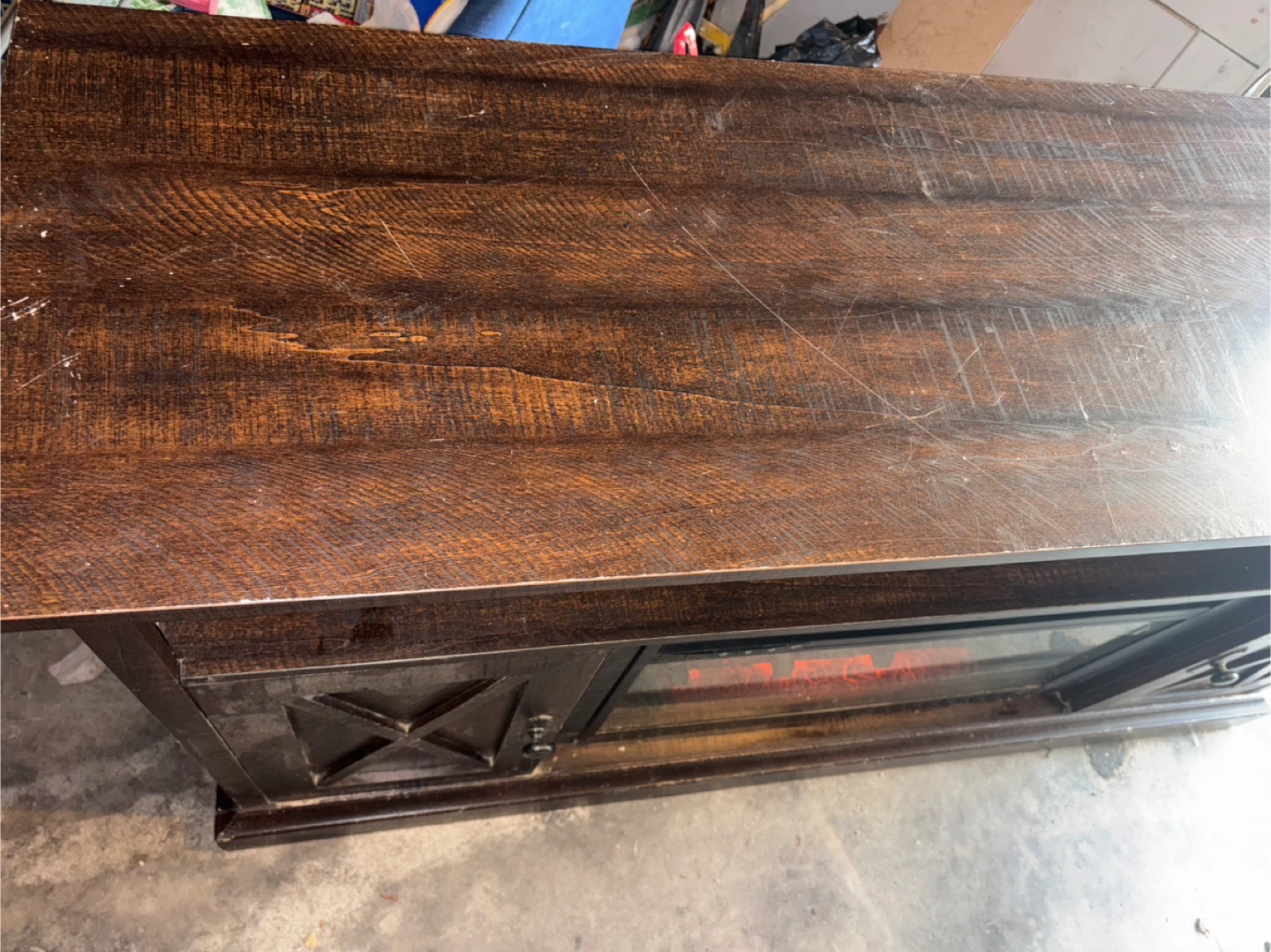 Electric fireplace heater .entertainment center - photo 3