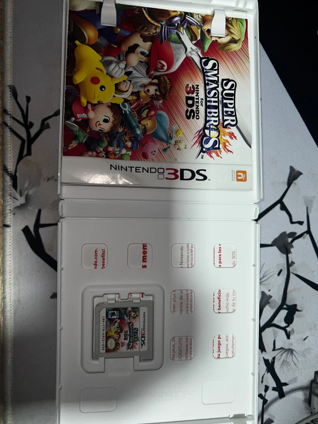 Nintendo 3DS with Mario Kart 7 & Super Smash Bros - photo 5