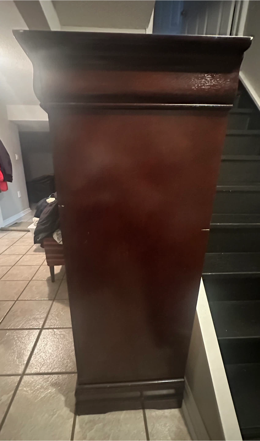 Wooden 5-Drawer Dresser - photo 2