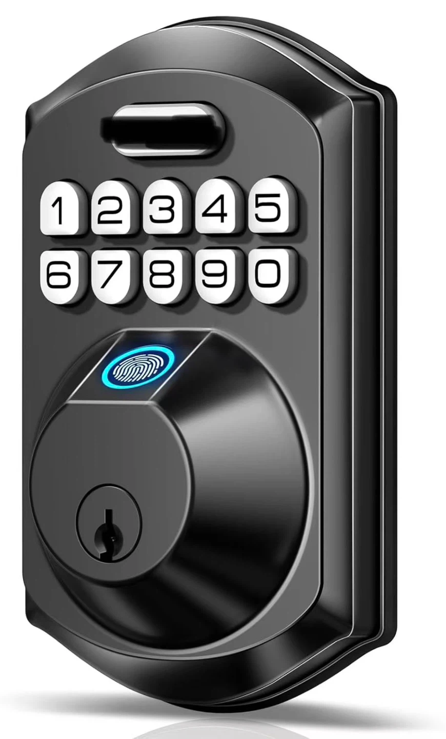 Fingerprint Door Lock Keypad Deadbolt