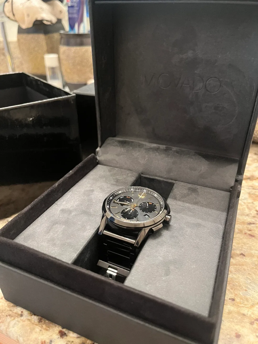 Movado Watch with Box image indicator(4)