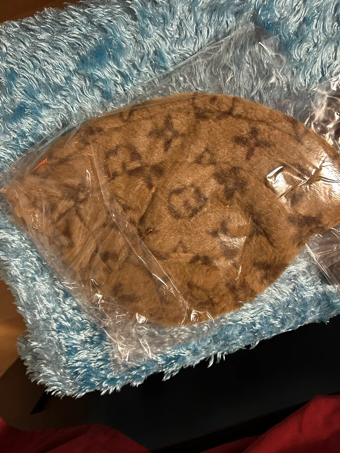 Brown Fur Bucket Hat