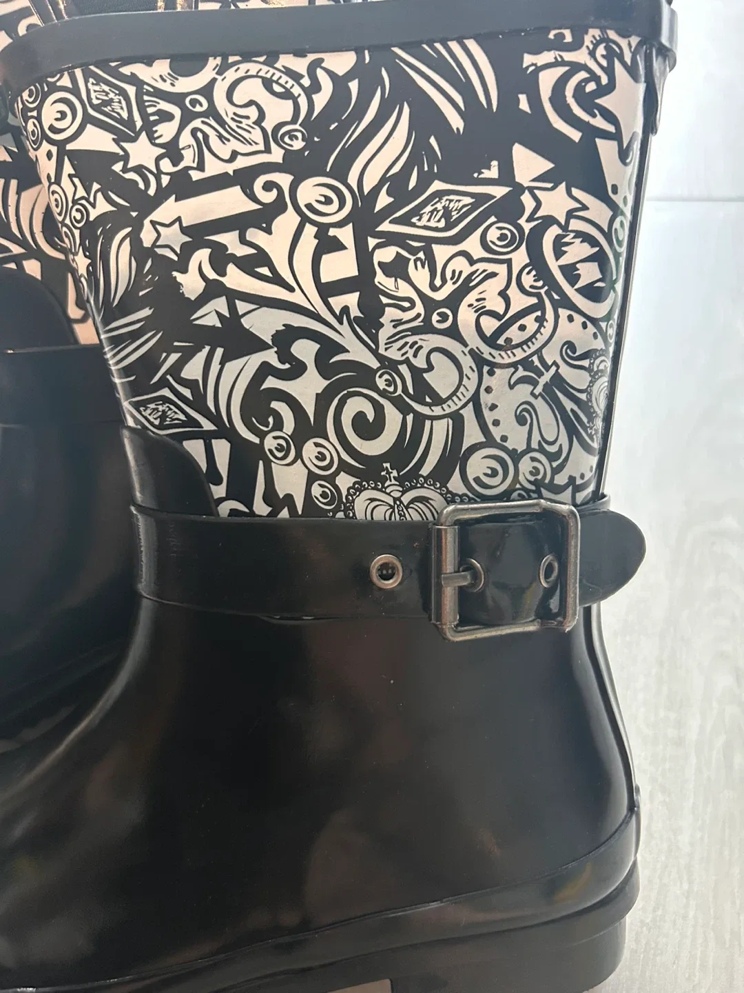 💕Open box💕 women Rubber Boots / Size 9 / Waterproof image indicator(5)