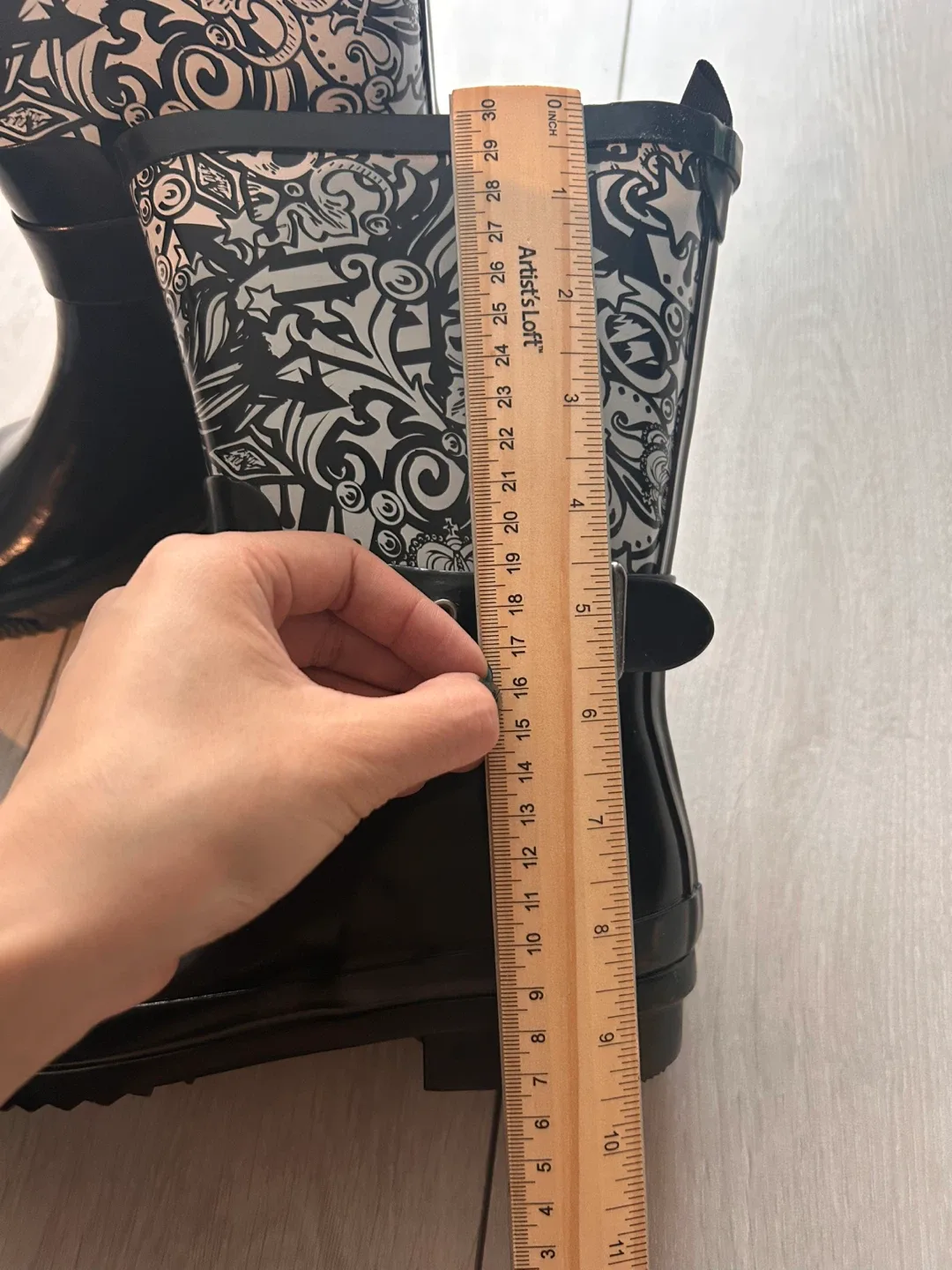 💕Open box💕 women Rubber Boots / Size 9 / Waterproof image indicator(7)