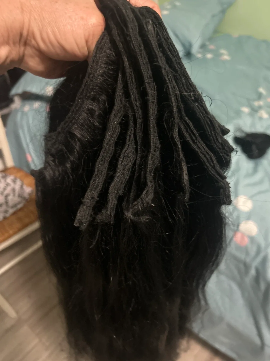 Black Hair Extensions 5 pakete #30 image indicator(7)