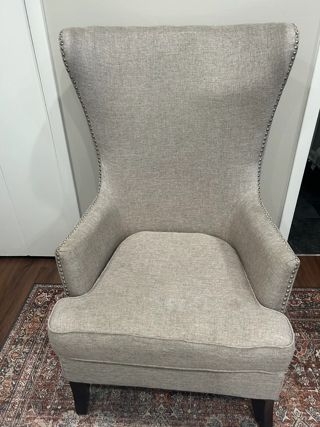 Wingback Accent Chair - Neutral Color