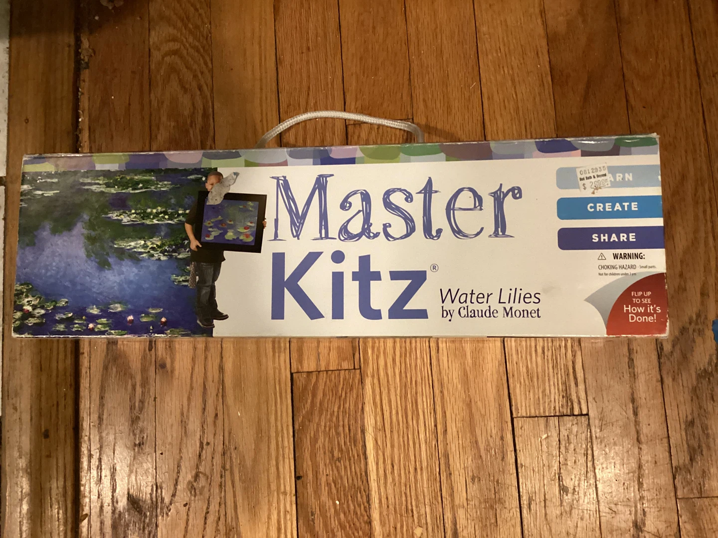 Master Kitz Water Lilies by Claude Monet