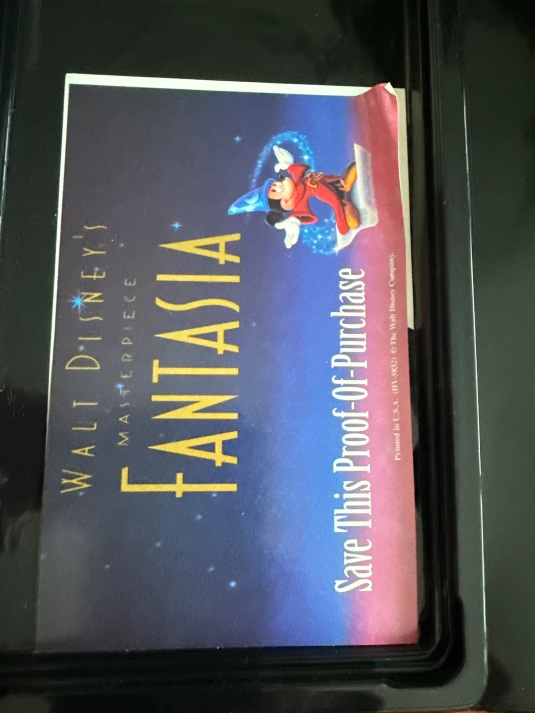 Walt Disney's Fantasia VHS Tape image indicator(3)