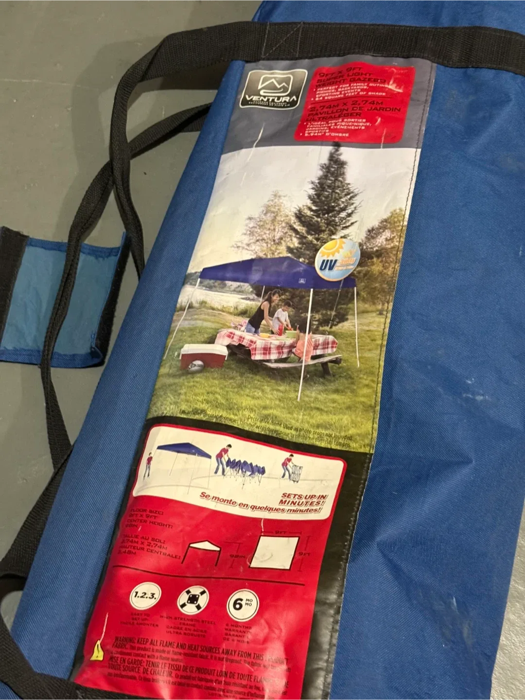 Ventura 9’x9’ light weight popup gazebo image indicator(3)