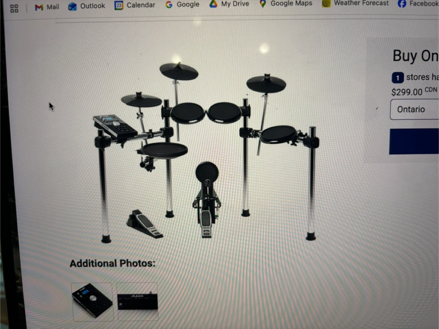 Alesis Forge Eight-Piece Electronic Drum Kit - photo 2