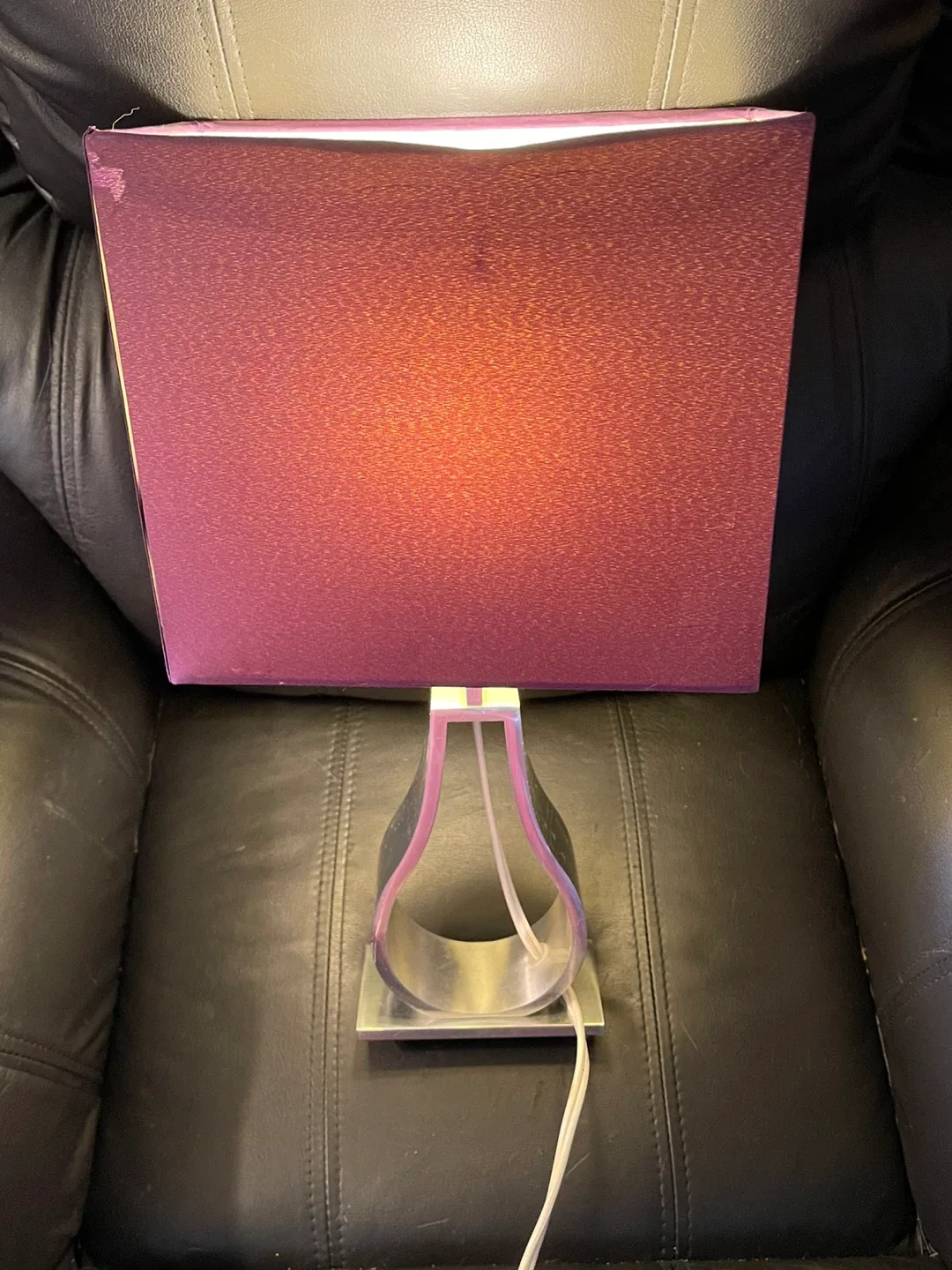 Purple Shade Table Lamp - read description image indicator(3)