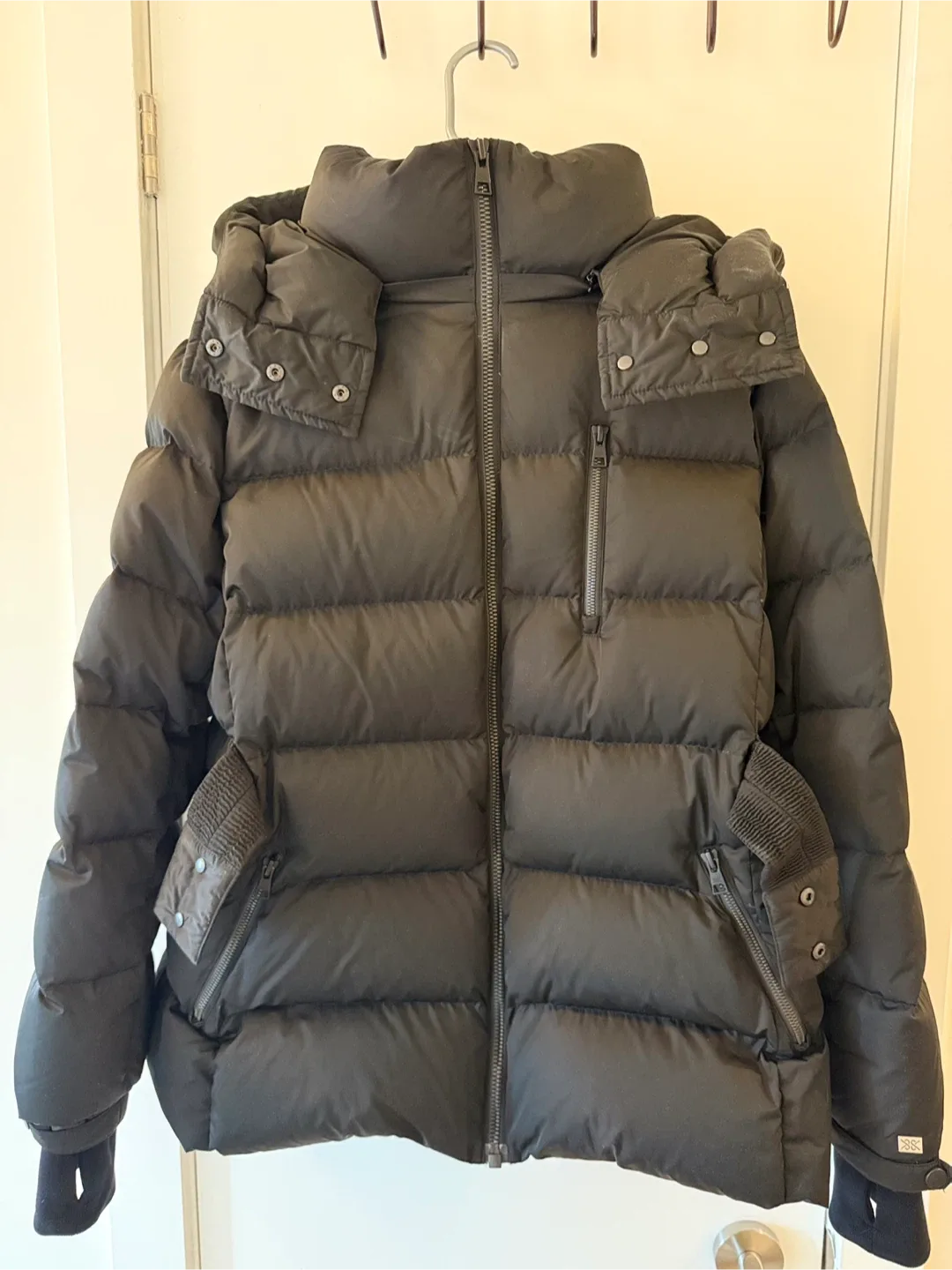 Soia & Kyo 750 Fill Down Puffer Coat - Size XL Black image indicator(2)