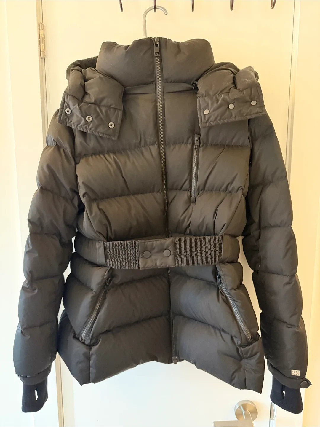 Soia & Kyo 750 Fill Down Puffer Coat - Size XL Black