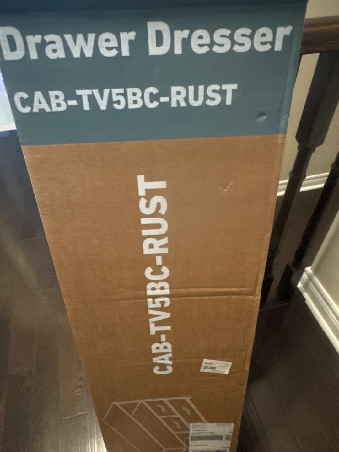 Drawer Dresser CAB-TV5BC-RUST Rustic Brown image indicator(9)